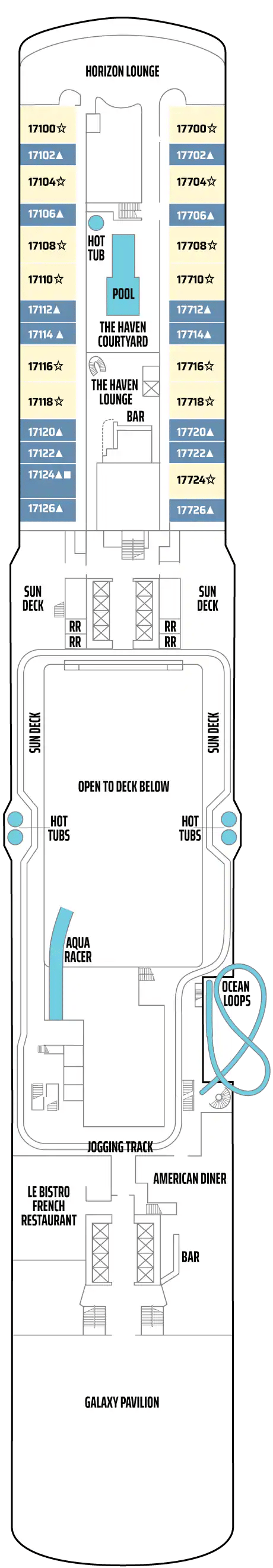 Deck plan for DECK 17