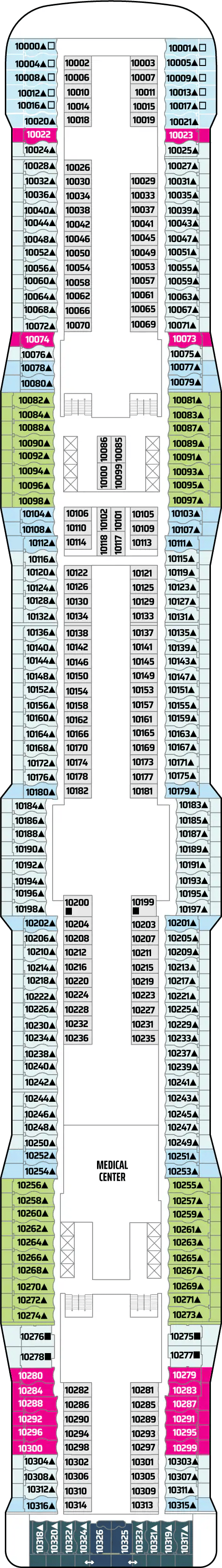 Deck plan for DECK 10