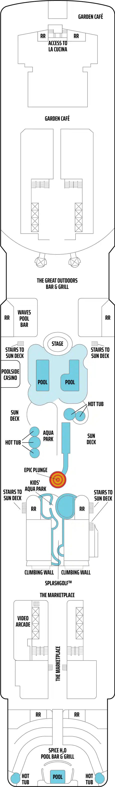 Deck plan for DECK 15