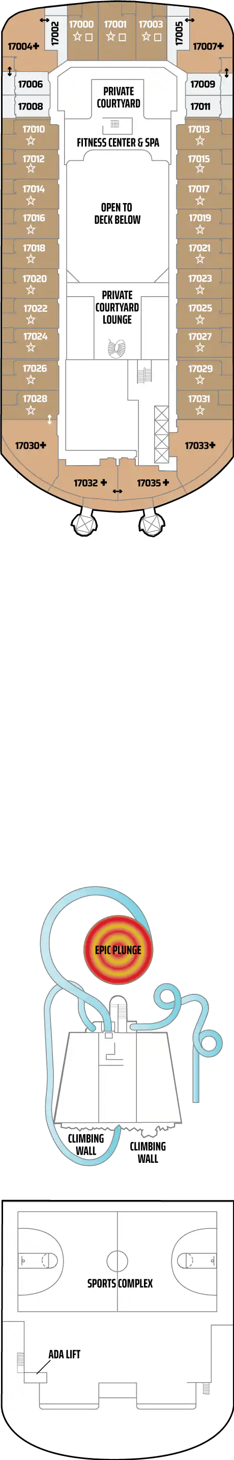 Deck plan for DECK 17