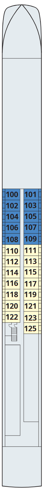 Deck plan for Main Deck