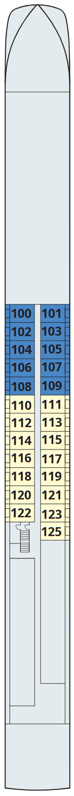 Deck plan for Main Deck