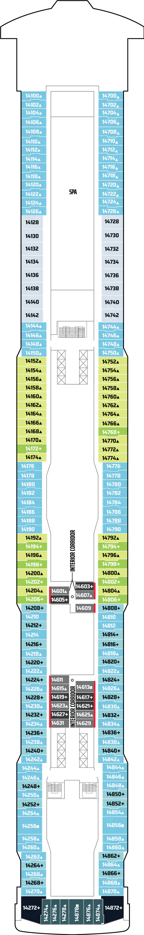 Deck plan for DECK 14
