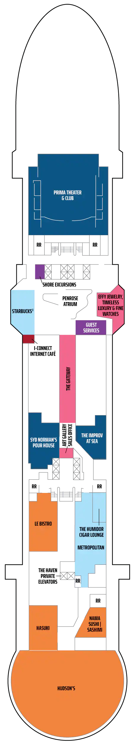 Deck plan for Deck 07