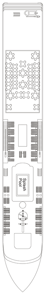 Deck plan for Sun Deck