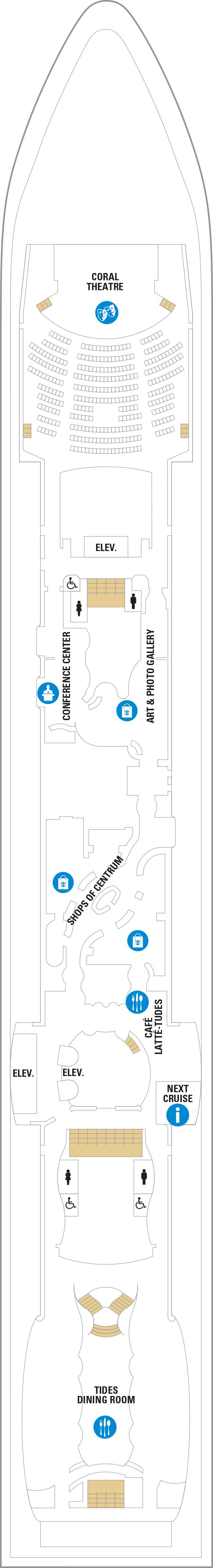 Deck plan for Deck 05