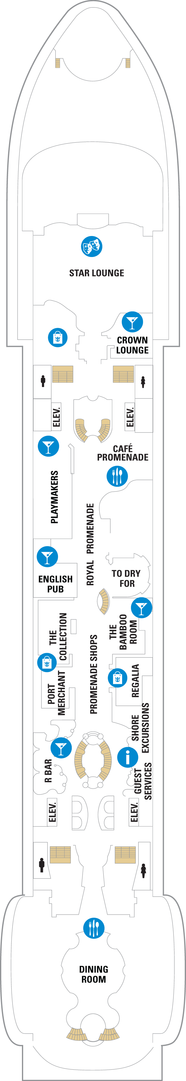 Deck plan for Deck 05