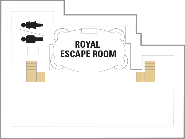 Deck plan for Deck 15