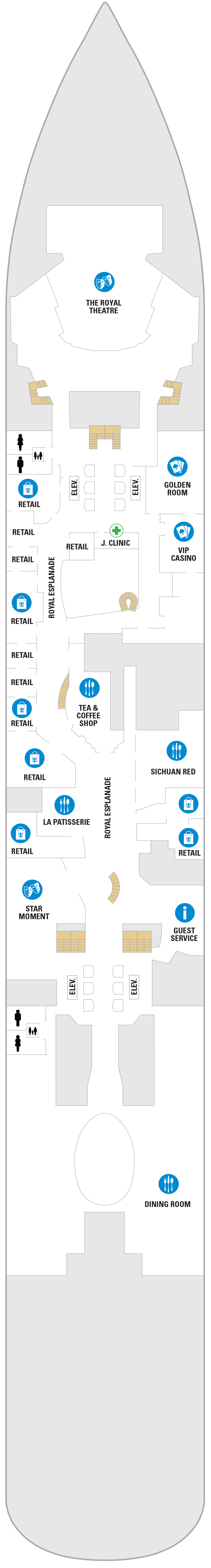 Deck plan for Deck 04