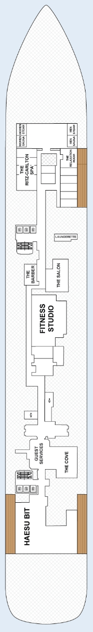 Deck plan for Deck 4