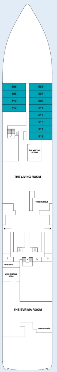 Evrima deck plan — Deck 4