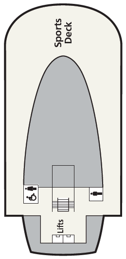 Deck plan for Deck 9