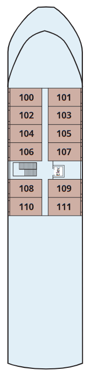 Deck plan for Main Deck