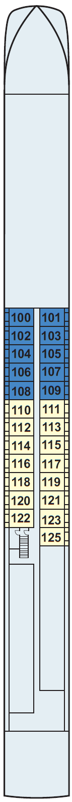 Deck plan for Main Deck