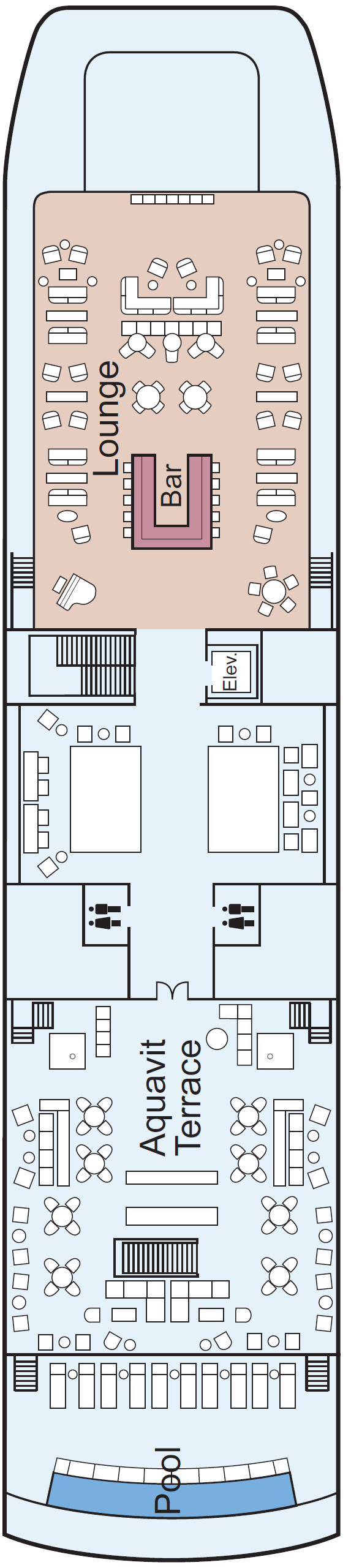Deck plan for Pool Deck