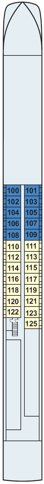 Deck plan for Main Deck