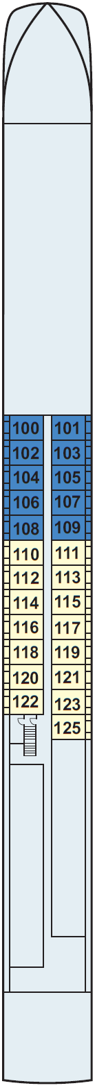 Deck plan for Main Deck
