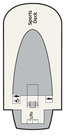 Deck plan for Deck 9