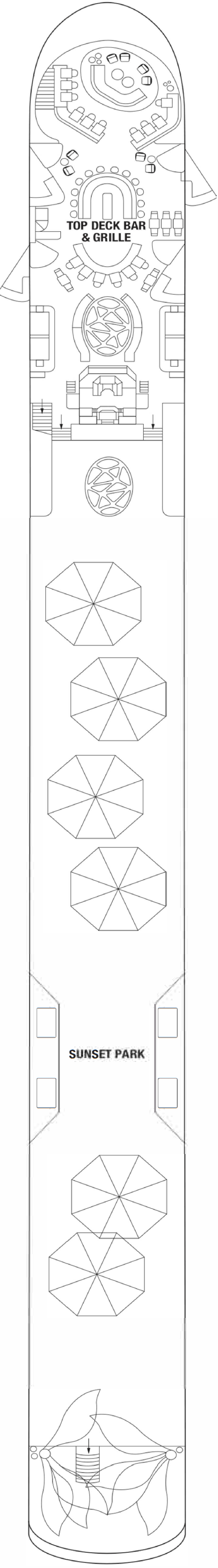 Deck plan for Deck 4