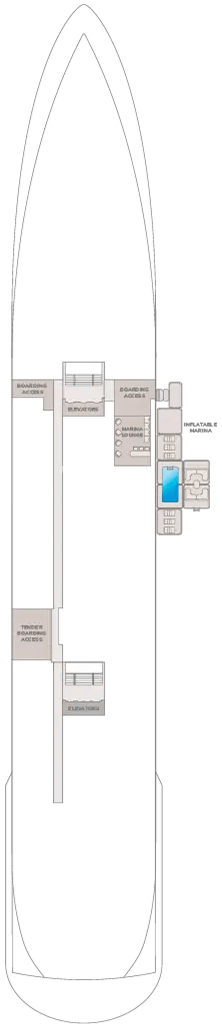 Vidanta Elegant deck plan — Deck 2