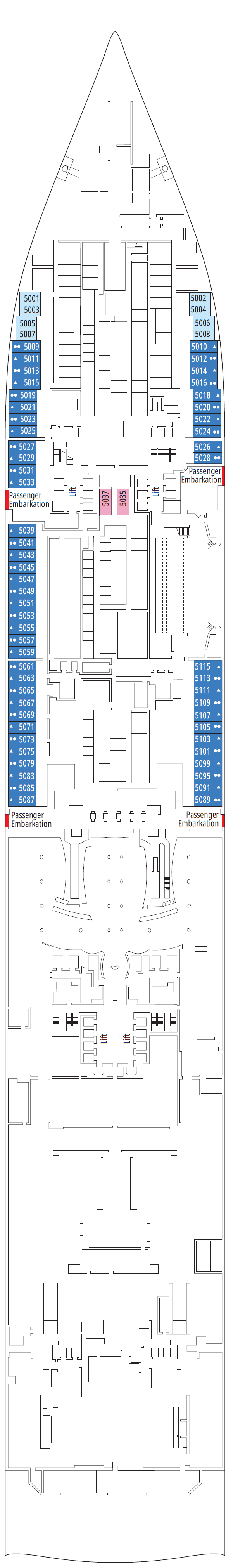 Deck plan for DECK 05
