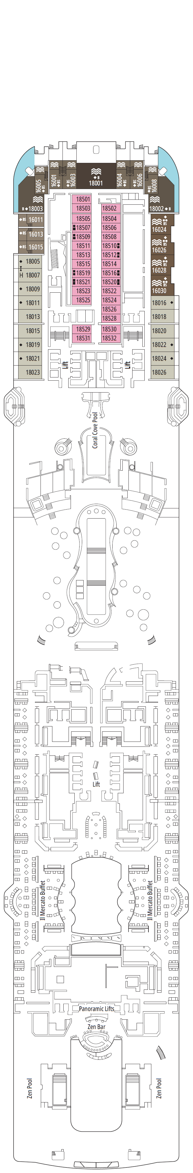 Deck plan for DECK 18