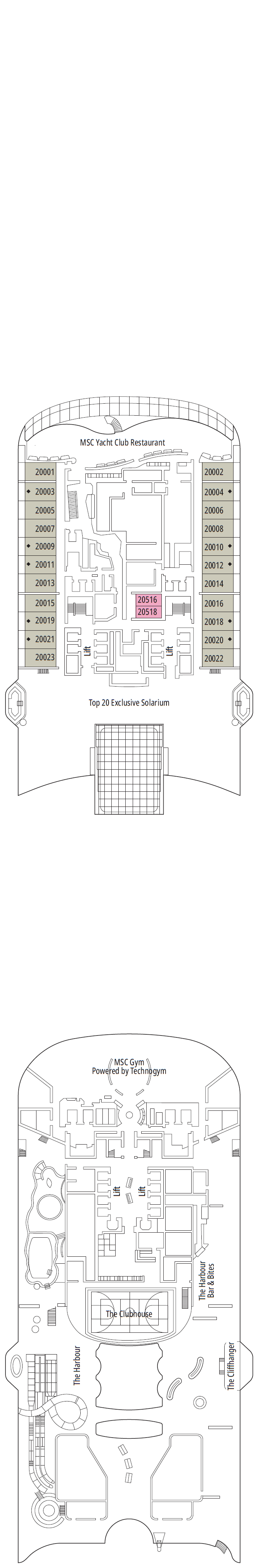 Deck plan for DECK 20