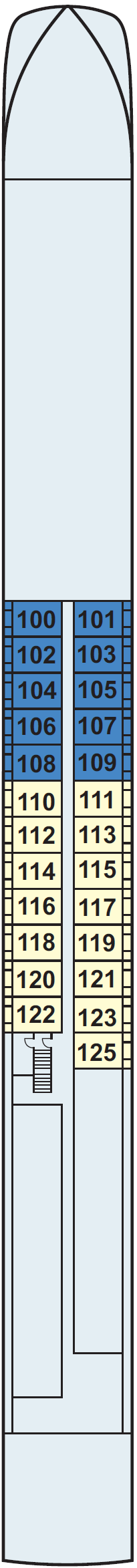 Deck plan for Main Deck