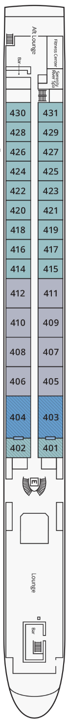 Deck plan for Deck 1