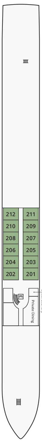 Deck plan for Deck 2