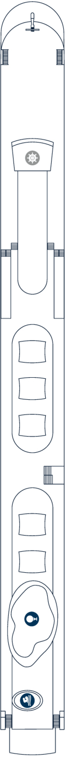 Deck plan for Sun Deck