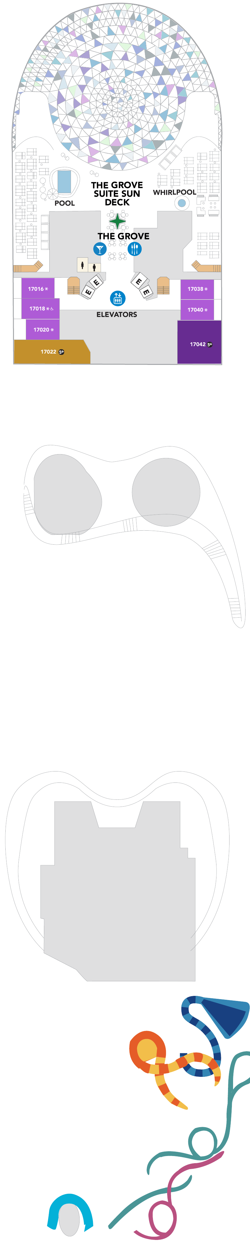 Deck plan for Deck 18