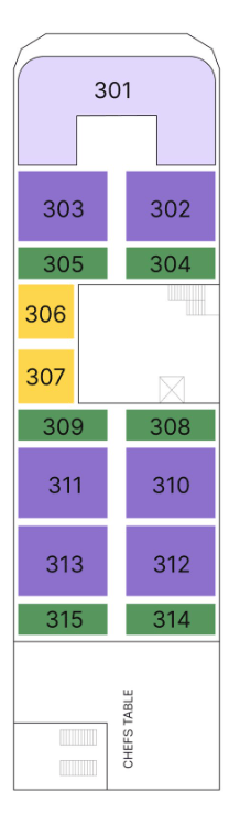 Deck plan for Jasmine Deck