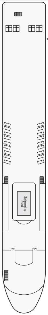 Deck plan for Blue Azzelij Terrace