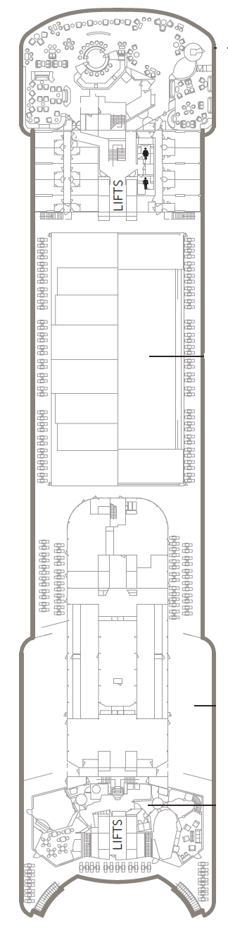 Deck plan for Sports Deck 9