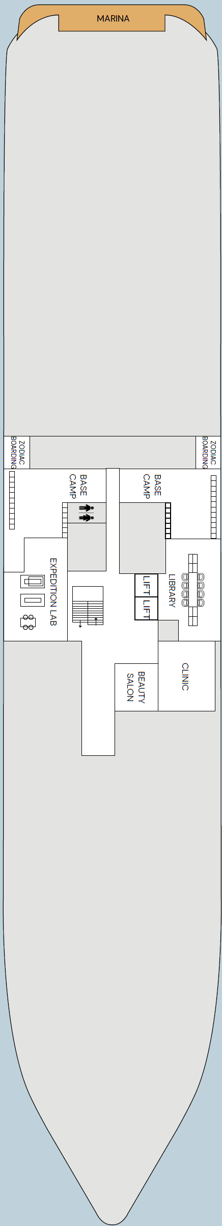 Deck plan for Deck 3