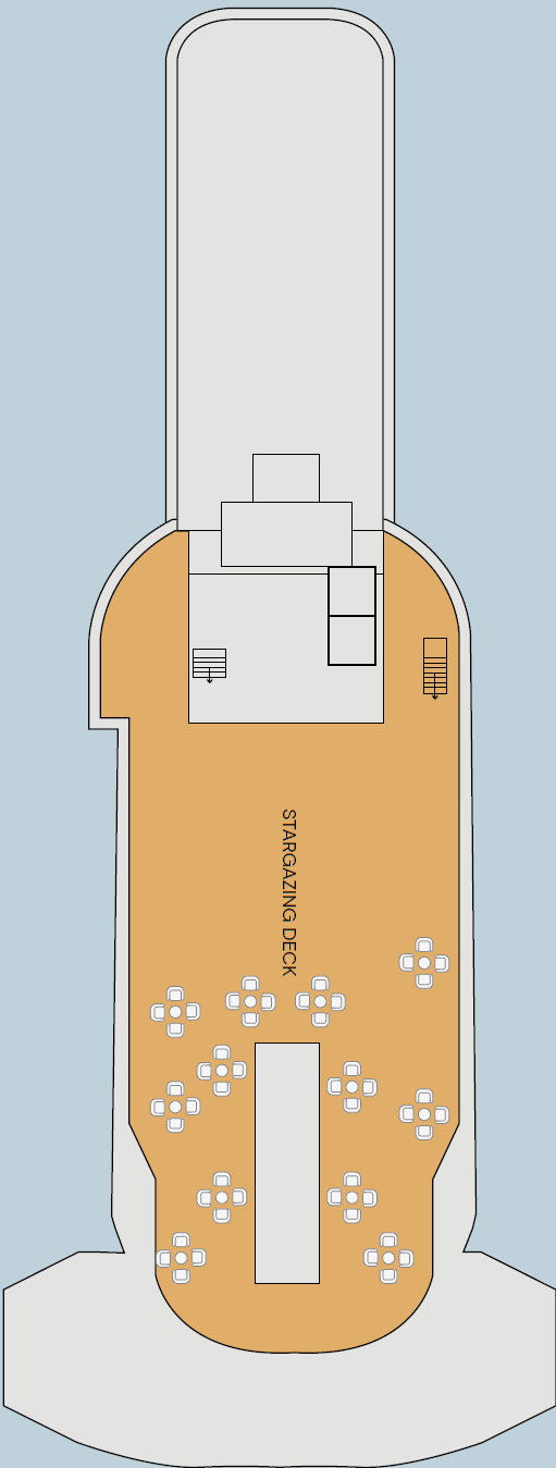 Deck plan for Deck 9