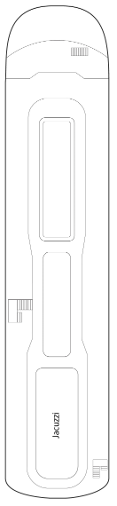 Riviera Alba deck plan — Sun Deck