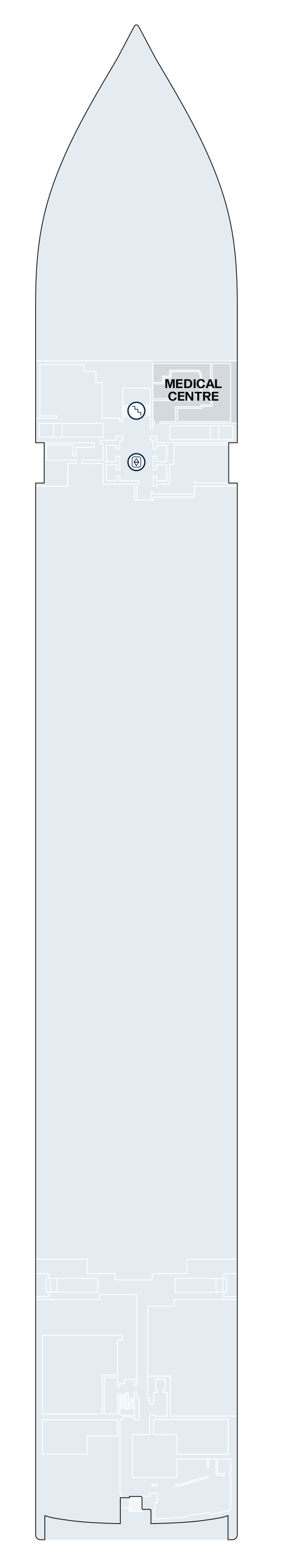 Deck plan for Deck 3