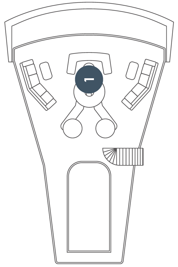 Deck plan for Sun Deck
