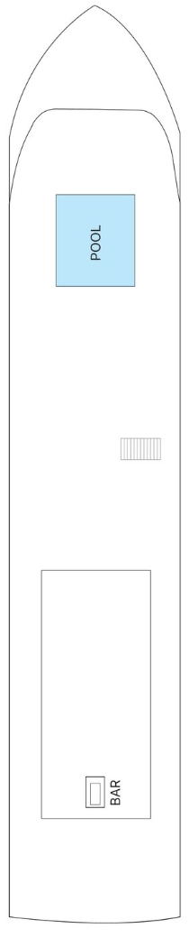 AmaCleo deck plan — Sun Deck