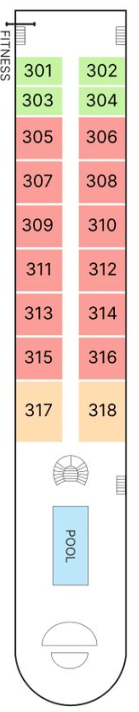 AmaMaya deck plan — Sadec Deck