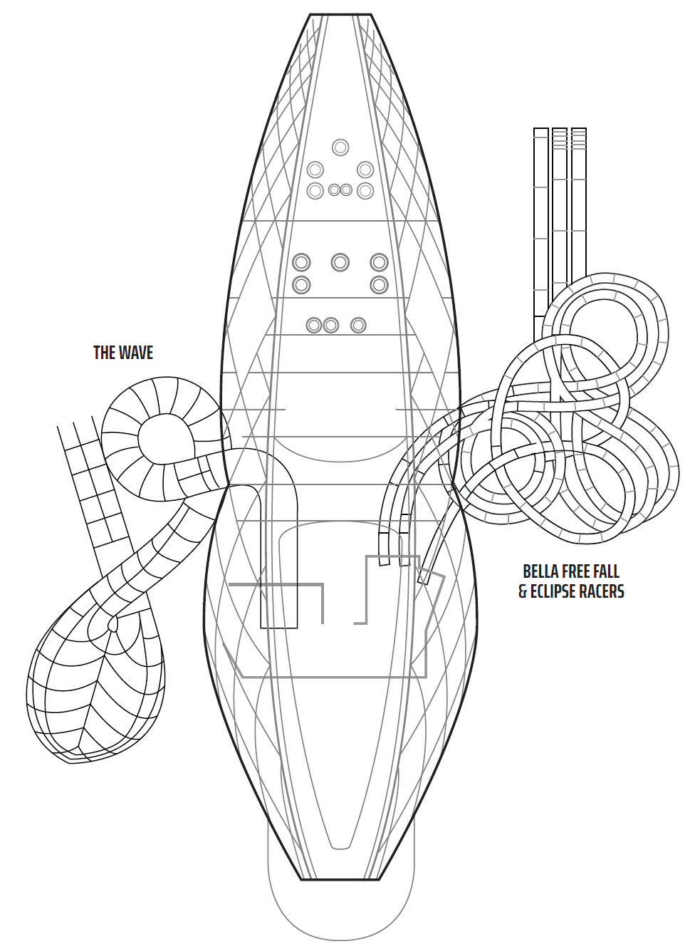 Norwegian Bella deck plan — Deck 21