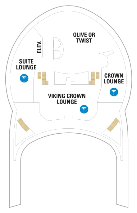 Liberty of the Seas deck plan — Deck 14