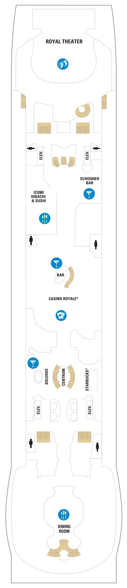 Mariner of the Seas deck plan — Deck 04