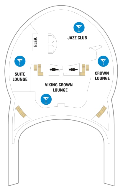 Mariner of the Seas deck plan — Deck 14