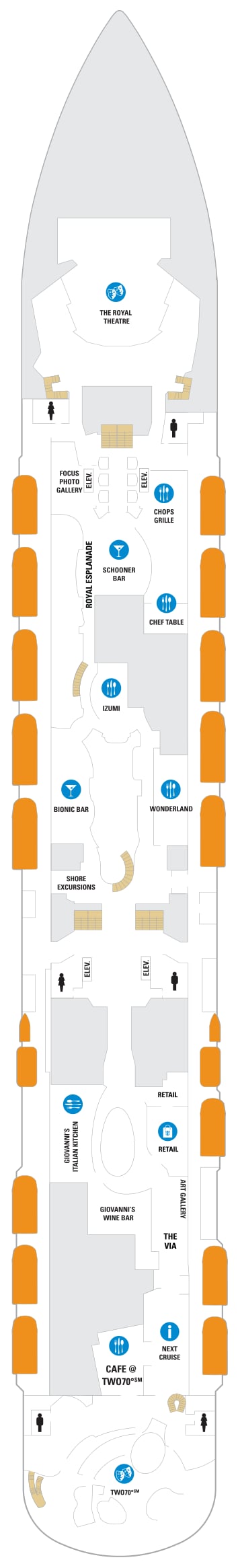 Odyssey of the Seas deck plan — Deck 05