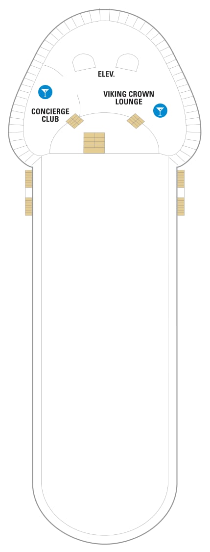 Rhapsody of the Seas deck plan — Deck 11