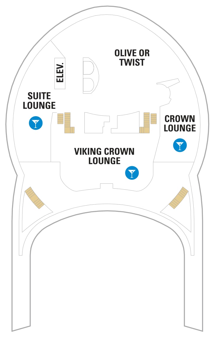 Liberty of the Seas deck plan — Deck 14