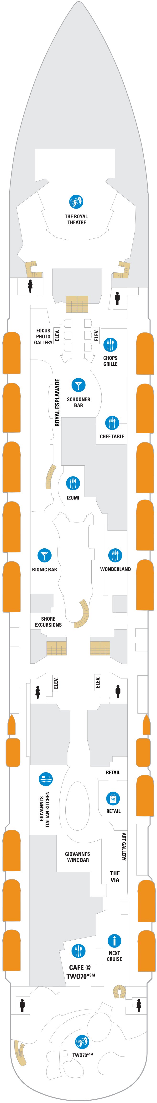 Odyssey of the Seas deck plan — Deck 05
